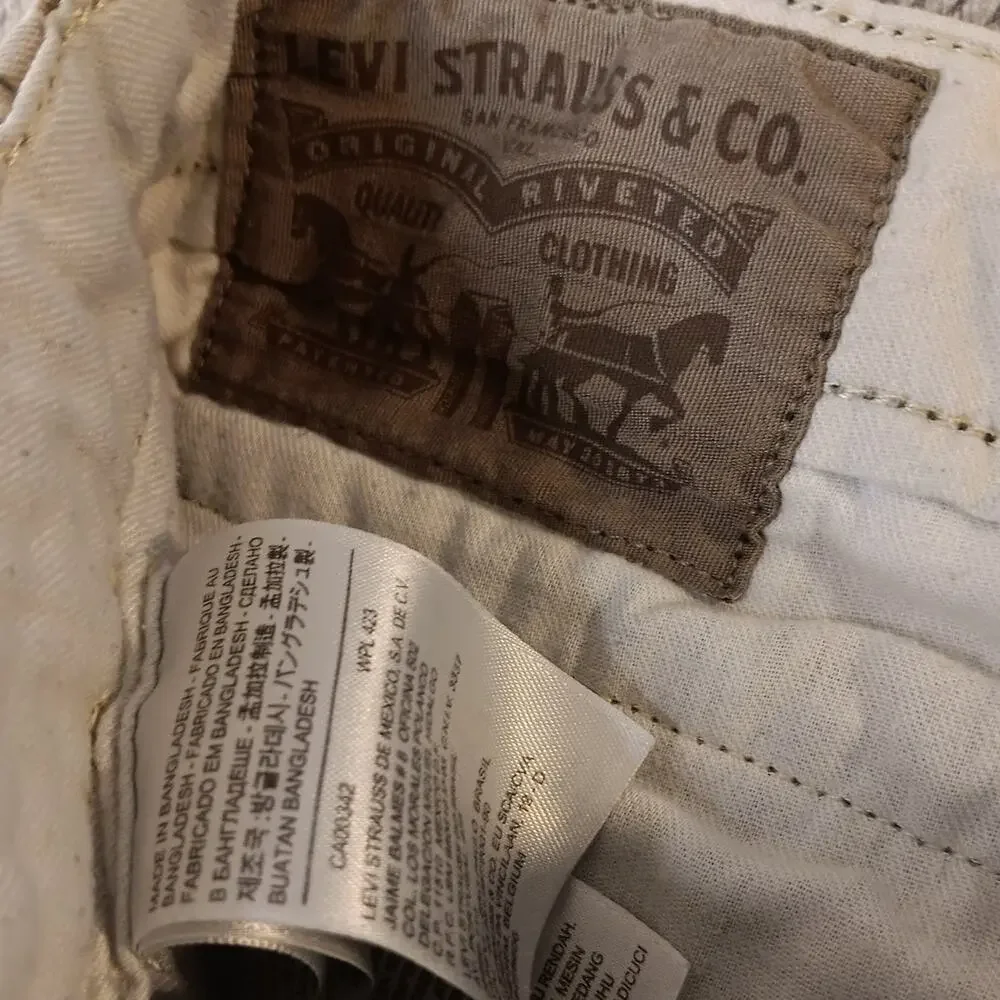 Levis Cargo Shorts‎ Mens 36 Woodland Camo Outdoors Hiking Gorp Core Beach
